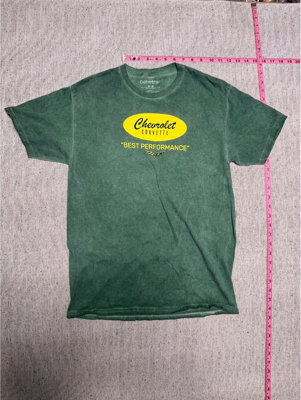 Chemistry Medium Green Chevrolet Corvette T-Shirt Medium